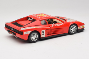Ferrari Testarossa Brummel #5 Punainen 1984 Bburago 1:18 3004-P1 Metalli — kuva 3 / 8