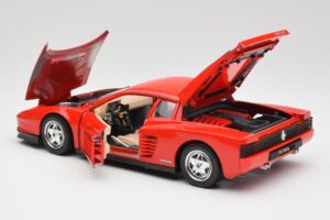 Ferrari Testarossa Punainen Bburago 1:18 3019 Metalli — kuva 5 / 8