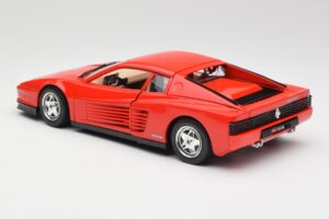 Ferrari Testarossa Punainen Bburago 1:18 3019 Metalli — kuva 7 / 8