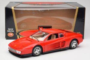 Ferrari Testarossa Punainen Bburago 1:18 3019 Metalli — kuva 8 / 8
