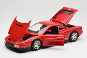 Ferrari Testarossa Punainen Hot Wheels 1:18 23918 Metalli — kuva 2 / 8
