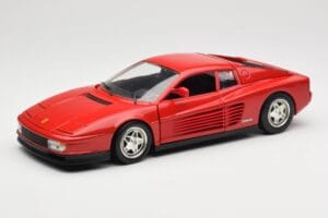 Ferrari Testarossa Punainen Hot Wheels 1:18 23918 Metalli