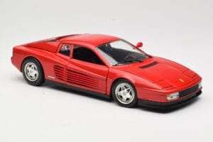 Ferrari Testarossa Punainen Hot Wheels 1:18 23918 Metalli — kuva 6 / 8