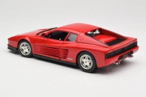 Ferrari Testarossa Punainen Hot Wheels 1:18 23918 Metalli — kuva 7 / 8