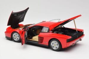 Ferrari Testarossa Punainen Kyosho 1:18 08422R Metalli — kuva 5 / 8