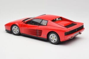 Ferrari Testarossa Punainen Kyosho 1:18 08422R Metalli — kuva 7 / 8