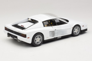 Ferrari Testarossa Valkoinen Miami Vice Hot Wheels 1:18 P9904 Metalli — kuva 2 / 6