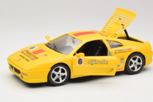 Ferrari F355 Berlinetta Racing Keltainen Solido 1:18 9009-Y1 Metalli — kuva 2 / 8