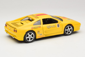 Ferrari F355 Berlinetta Racing Keltainen Solido 1:18 9009-Y1 Metalli — kuva 3 / 8