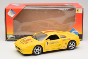 Ferrari F355 Berlinetta Racing Keltainen Solido 1:18 9009-Y1 Metalli — kuva 8 / 8