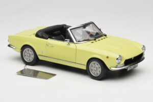 Fiat 124 Spider BS1 Keltainen Sun Star 1:18 4921 Metalli — kuva 6 / 8
