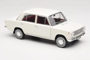 Fiat 124 Valkoinen IXO 1:18 18CMC205OP Metalli — kuva 6 / 8