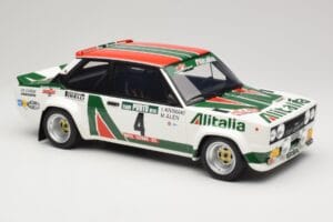 Fiat 131 Abarth #5 M. Alen / I. Kivimaki Rally Portugal 1978 Otto 1:12 G093 Hartsi — kuva 4 / 6