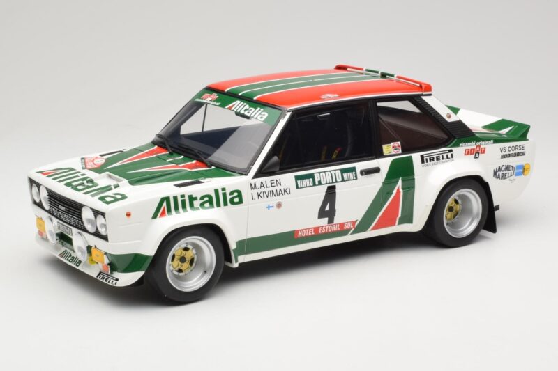 Fiat 131 Abarth #5 M. Alen / I. Kivimaki Rally Portugal 1978 Otto 1:12 G093 Hartsi