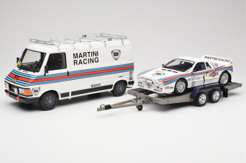 Fiat 242 & Lancia 037 Group B #1 W. Rohrl / C. Geistdorfer Rally Monte Carlo 1983 Otto 1:18 OT360 Hartsi