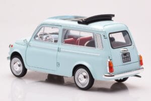 Fiat 500 Giardiniera Acquamarina Sininen Norev 1:18 187742 Metalli — kuva 7 / 7
