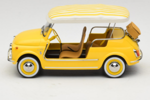 Fiat 500 Jolly Keltainen Norev 1:18 187790 Metalli — kuva 3 / 6
