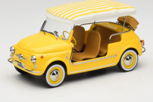 Fiat 500 Jolly Keltainen Norev 1:18 187790 Metalli