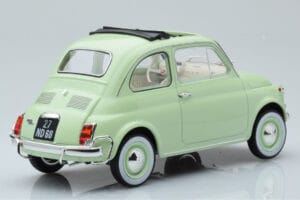 Fiat 500 L Vaaleanvihreä Norev 1:18 187773 Metalli — kuva 2 / 6