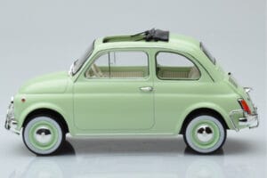 Fiat 500 L Vaaleanvihreä Norev 1:18 187773 Metalli — kuva 3 / 6