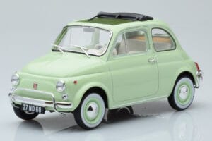 Fiat 500 L Vaaleanvihreä Norev 1:18 187773 Metalli