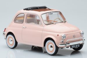 Fiat 500 L Vaaleanpunainen Special Birth Pack Norev 1:18 187774 Metalli — kuva 4 / 6