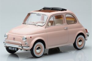 Fiat 500 L Vaaleanpunainen Special Birth Pack Norev 1:18 187774 Metalli