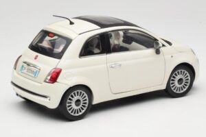 Fiat 500 Valkoinen Mondo Motors 1:18 500291 Metalli — kuva 3 / 8