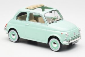 Fiat 500L Pastelli Sininen Norev 1:18 187777 Metalli — kuva 4 / 6