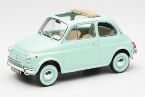 Fiat 500L Pastelli Sininen Norev 1:18 187777 Metalli