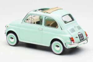 Fiat 500L Pastelli Sininen Norev 1:18 187777 Metalli — kuva 5 / 6