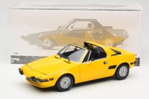 Fiat X1/9 Keltainen Minichamps 1:18 100121664 Metalli — kuva 8 / 8