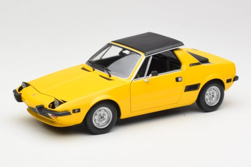 Fiat X1/9 Keltainen Minichamps 1:18 100121664 Metalli