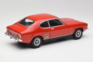 Ford Capri Mk1 1700 GT Punainen Minichamps 1:18 180089001 Metalli — kuva 3 / 8