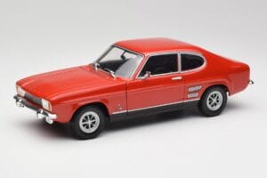 Ford Capri Mk1 1700 GT Punainen Minichamps 1:18 180089001 Metalli