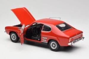 Ford Capri Mk1 1700 GT Punainen Minichamps 1:18 180089001 Metalli — kuva 5 / 8