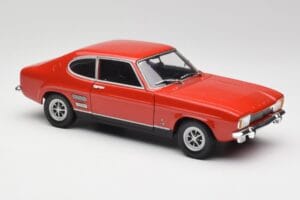 Ford Capri Mk1 1700 GT Punainen Minichamps 1:18 180089001 Metalli — kuva 6 / 8