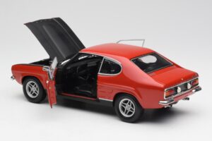 Ford Capri Mk1 2600 RS Punainen Musta Minichamps 1:18 180089071 Metalli — kuva 5 / 8