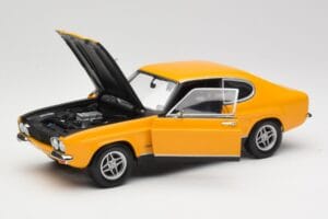 Ford Capri 2600 RS Signal Keltainen Mustalla Minichamps 1:18 180089070 Metalli — kuva 2 / 8