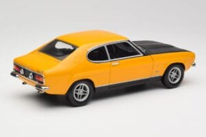 Ford Capri 2600 RS Signal Keltainen Mustalla Minichamps 1:18 180089070 Metalli — kuva 3 / 8