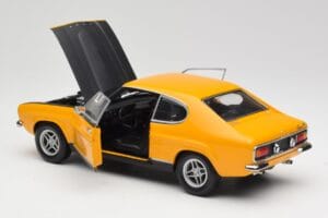Ford Capri 2600 RS Signal Keltainen Mustalla Minichamps 1:18 180089070 Metalli — kuva 5 / 8