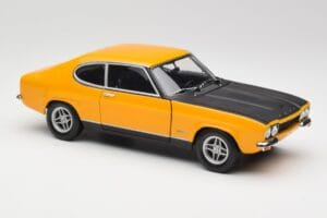 Ford Capri 2600 RS Signal Keltainen Mustalla Minichamps 1:18 180089070 Metalli — kuva 6 / 8