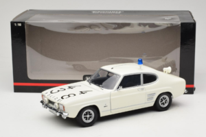 Ford Capri Autobahnpolizei Dusseldorf Minichamps 1:18 150089090 Metalli — kuva 8 / 8