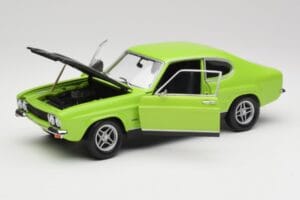 Ford Capri Mk1 RS 2600 Vihreä & Musta Minichamps 1:18 150089075 Metalli — kuva 2 / 8
