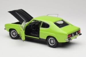 Ford Capri Mk1 RS 2600 Vihreä & Musta Minichamps 1:18 150089075 Metalli — kuva 5 / 8
