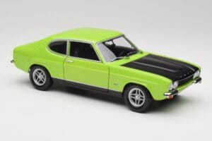 Ford Capri Mk1 RS 2600 Vihreä & Musta Minichamps 1:18 150089075 Metalli — kuva 6 / 8