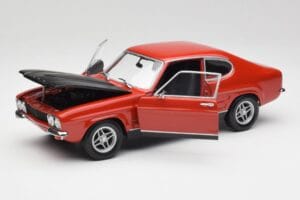 Ford Capri Mk1 RS 2600 Punainen & Musta Minichamps 1:18 150089076 Metalli — kuva 2 / 8