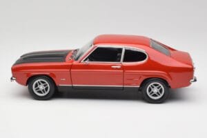 Ford Capri Mk1 RS 2600 Punainen & Musta Minichamps 1:18 150089076 Metalli — kuva 4 / 8