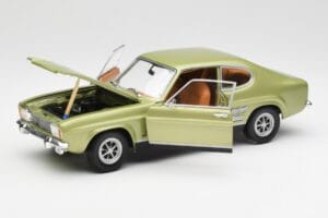 Ford Capri Mk1 Vaaleanvihreä Metallic Minichamps 1:18 18008900 Metalli — kuva 2 / 8