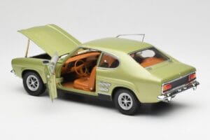 Ford Capri Mk1 Vaaleanvihreä Metallic Minichamps 1:18 18008900 Metalli — kuva 5 / 8